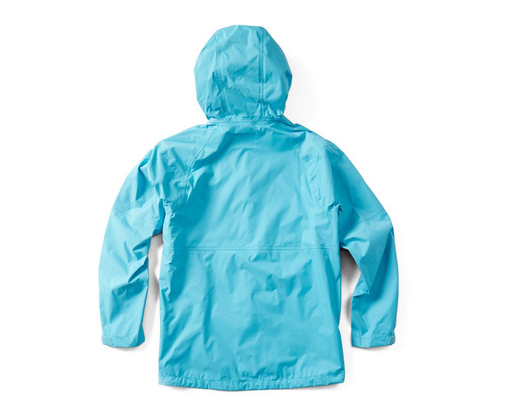 Merrell Jackets Blue - Fallon Rain - Womens 06WABNJVR